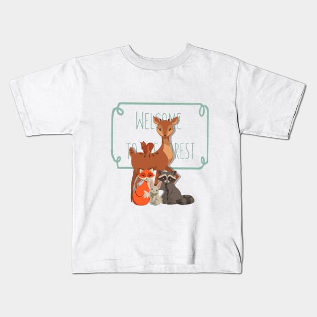 Welcome to the Forest Kids T-Shirt by Loyal